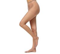 Nur Die Supersitz 20 den Große Größen Transparente Fein-strumpfhose Matte Optik Nylon Bequemer Bund Collant, Perla, 50-52 Donna