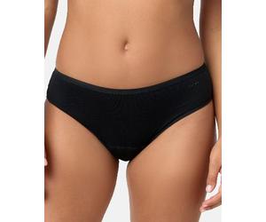 Nur Die Tutti gli Slip Carefree, assorbenti e discreti, Lavabili e riutilizzabili, Realizzati in Cotone Mutande da Uomo, Nero, 44-46 Donna