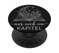 Nur Noch Ein Kapitel - Lettura Estetica Floreale Bookworm PopSockets PopGrip Adesivo