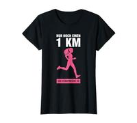 Nur Noch einen 1 km Läuferin Sport Maglietta