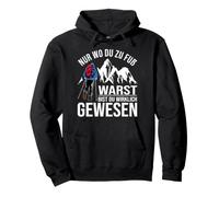 Nur Wo Du Zu Fuß Bist Du Wirklich Gebiete Felpa con Cappuccio