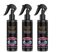 Nuracoat Nano Car Spray, Nano Spray for Cars Scratch Remover and Repair for Surfaces of Cars (3pcs)