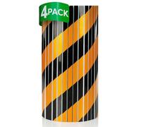 NURADA Paracolpi Garage. Protezione Portiere Auto. Pack 5. Paracolpi Portiere Auto. Paraspigoli Angolari. Angolari per Muro. Paraspigoli Gommapiuma. Colonne rotonde. 40x25x2cm (Giallo riflettente)