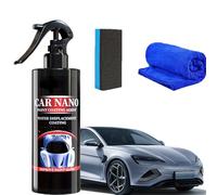 Nurafix Nano Car Spray, Nano Spray Auto, 3 in 1 High Protection Auto,Gluckaro Spray per rivestimento auto, set di cura All-In-One (1 pezzo, 120 ml)