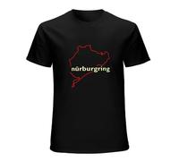 Nurburgring Germany Eurosport Circuit Graphic Unisex Tee Shirt Black XL