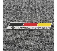 NURCIX 3D Metallo Stemmi Adesivo Auto, per Opel Corsa Tronco Logo Adesivi Emblema Posteriore Anteriore Styling carrozzeria Decorazioni,B