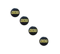NURCIX 4 Pezzi Auto Coprimozzi Adesivi Antipolvere, per BBS 60MM Tappi Centrali con Logo Accessori protettivi,B