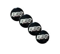 NURCIX 4 Pezzi Auto Coprimozzi Adesivi Antipolvere, per BBS 70MM Tappi Centrali con Logo Accessori protettivi,B
