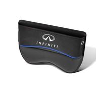 NURCIX Car Seat Gap Organizer,per Infiniti FX35 Q50 Q30 ESQ QX50 QX60 QX70 Ex JX35 PU Pelle Gap Filler Scatole portaoggetti Sedile Anteriore Laterale Scatole portaoggetti,A