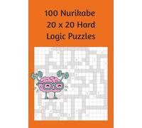Nurikabe: 100 puzzles on a 20x20 grid of a "hard"level