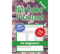 Nurikabe Puzzle Book: Easy Nurikabe Puzzles for beginners | 6x9 inches, 110 pages | 50+ Puzzles ... Gift for Vacations, Holidays and Free Times