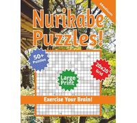 Nurikabe Puzzle Book: Medium Nurikabe Puzzle Book: Exercise Your Brain With Nurikabe Puzzles | 8.5x11 inches, 110 pages, 20x20 Grid | 50+ Large medium ... Gift for Vacations, Holidays and Free Times