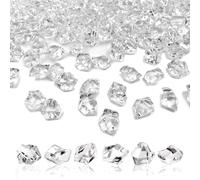 Nurila 200 pietre decorative in vetro, 14 pietre decorative da 11 mm, per vasi, decorazioni di cristallo, decorazione per vasi, penna stilografica, decorazione per feste, matrimoni, cristalli acrilici