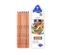 Nurila Matite colorate arcobaleno, 6 pezzi di sacchetti per la scuola per bambini, 4 colori, matita arcobaleno HB, per bambini, disegno penci, sacchetti per la scuola, regalo per l'inizio della scuola