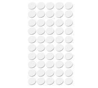 Nurnesy 50pcs Eva Speaker Isolation Pads - Piedi di Schiuma Anti -vibrazione Resistente Agli Urti con Adesivo per Lettori CD, Subwoofer e Soundbar