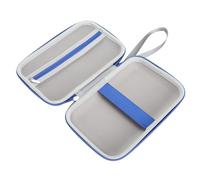 Nurnesy Custodia da Trasporto Dura per Giiker Super Blocks Nylon Eva Puzzle Game Organizer con Fascia Elastica e Tasca Interna Zip per Blocchi Accessori Grigio