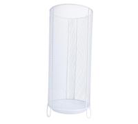 Nurnesy Elegante Supporto per Ombrello Rotondo - Porta Elegante per Bastoncini e Bastoni da Passeggio - Adatto per L'ingresso, la Casa, L'ufficio e L'arredamento 'hotel (Bianco)