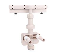 Nurnesy Fontana a Cascata a LED a 360 Gradi per Piscine Fuori Terra - Rilassamento All'aperto e Caratteristica dell'Acqua Dell'arredamento