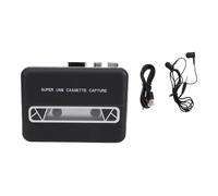 Nurnesy Lettore a Nastro per Cassette Portatile con Altoparlante Incorporato - Jack Auricolare da 3,5 Mm | Convertitore Cassetta a Mp3 per Laptop, Pc e Cd Bruciatore