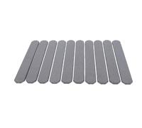 Nurnesy Tappetino per Asciugare i Piatti Pieghevole in Terra di Diatomee - Tappetino in Pietra Ad Asciugatura Rapida Che Assorbe L'acqua per il Bancone della