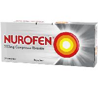 Nurofen 200 mg Analgesico Per Mal di Testa Dolori Ai Denti e Muscolari 24 Compresse