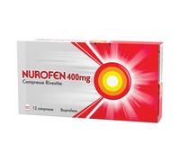 Nurofen 400mg Ibuprofene Febbre e Dolore, 12 Compresse