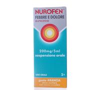 Nurofen Febbre D*200mg/5ml Arancia 100ml Bambini