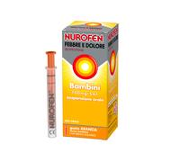 Nurofen Febbre e Dolore Bambini 100 mg/5 ml Ibuprofene Sospensione Orale Arancia 150 ml