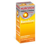 Nurofen Febbre E Dolore Bambini 100mg / 5ml Arancia Ibuprofene Sospensione Orale 150ml