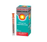 Nurofen Febbre e Dolore Bambini 200 mg/5 ml Ibuprofene Sospensione Orale Fragola 100 ml