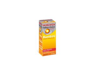 Nurofen Febbre e Dolore Bambini Fragola 100 mg/5 ml Flacone 150ml