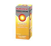 Nurofen Febbre e Dolore Bambini - Sospensione orale - Gusto arancia - Senza zucchero - 100 mg/5 ml di Ibuprofene - 150 ml