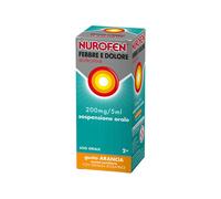 Nurofen Febbre E Dolore Sciroppo Ibuprofene 200mg/5ml Gusto Arancia 100ml
