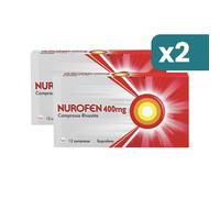 Nurofen Ibuprofene 400mg Bipacco 2x12 Compresse Rivestite