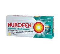 Nurofen Influenza e Raffreddore 200 mg + 30 mg, 12 Compresse Rivestite