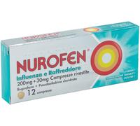 nurofen Influenza Raffreddore Ibuprofene 12 Compresse