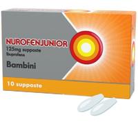 nurofen Junior Bambini 125 mg 10 Supposte