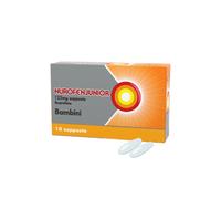 Nurofen Junior Bambini 125 mg Ibuprofene 10 Supposte