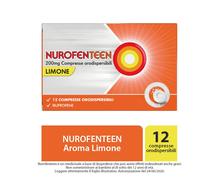 Nurofenteen 12 Compresse Orodispersibili 200 Mg Limone