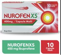 Nurofenxs 400 mg 10 Capsule Molli Ibuprofene