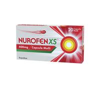 Nurofenxs 400mg 20 Capsule Molli