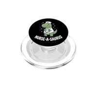Nurse-a-saurus Infermiera T-rex Assistenza Infermieristica PopSockets PopGrip per MagSafe