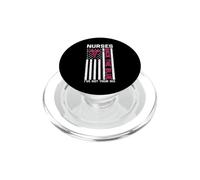 Nurse Back The Blue I've Got Your Six American Flag PopSockets PopGrip per MagSafe