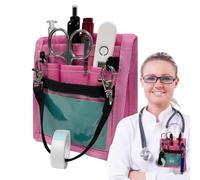Nurse Fanny Pack -4.53x10.24 inches Nursing Organizer Belt Bag for Nurse | Small Utility Storage Multi-Compartment Nursing Bag with Tape Holder for Student Work Shoulder