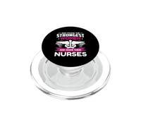 Nurse God Found The Strongest Women And Made Them Nurses PopSockets PopGrip per MagSafe