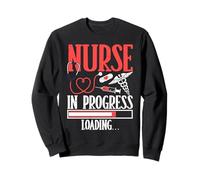 Nurse in Progress Loading Healthcare Humor Felpa