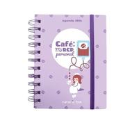 Nurse is Love Agenda 2025 2026-16 Mesi per infermieri e studenti con disegni, notebook pianificatore settimanale, mensile e motivazione quotidiana | Regalo per infermieri, medici e TCAE - TURNO