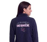 Nurse is Love Giacca in pile da donna con zip integrale