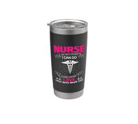 Nurse Isn't About How Much I Can Do Nurses Loves Bicchiere termico in acciaio inox doppia parete