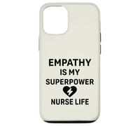 Nurse Life Healthcare - L'empatia è il mio superpotere Custodia per iPhone 12/12 Pro